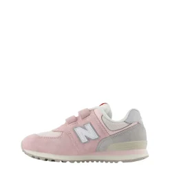 574 Kids Hook & Loop Sneakers Shell Pink><noscript><img width=