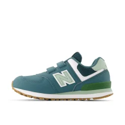 574 Kids NEW-B Hook & Loop Sneakers New Spruce>New Balance New