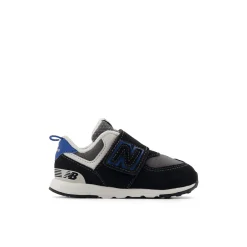 574 Kids NEW-B Hook & Loop Sneakers Black>New Balance