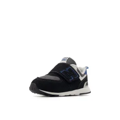 574 Kids NEW-B Hook & Loop Sneakers Black><noscript><img width=