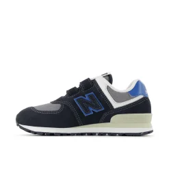 574 Kids NEW-B Hook & Loop Sneakers Black>New Balance Online