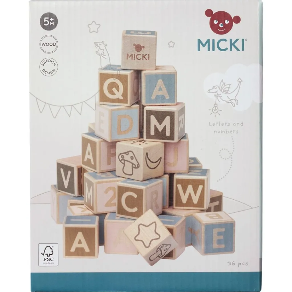 ABC Byggklossar>Micki Clearance