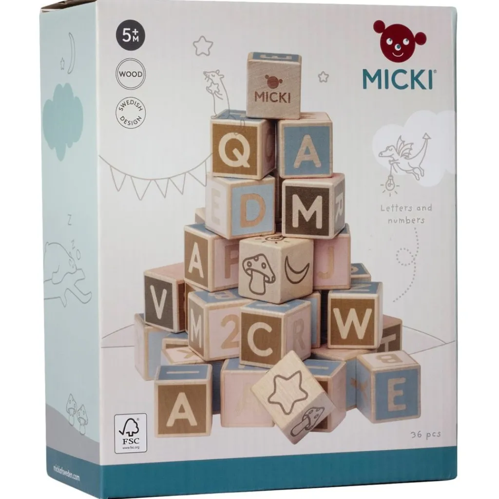 ABC Byggklossar>Micki Clearance