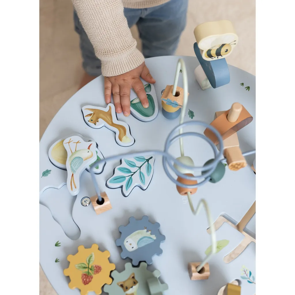Activity Table Forest Friends Blue>Little Dutch Outlet