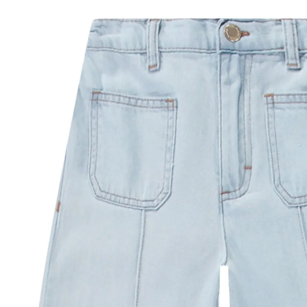 Adionella Woven Pants Bleached Drapy>Molo Best
