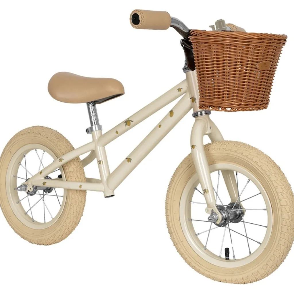 Aiko 12" Springcykel Med Citrontryck Beige>Konges Sløjd Discount