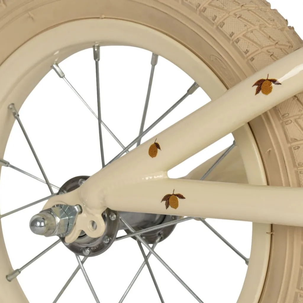 Aiko 12" Springcykel Med Citrontryck Beige>Konges Sløjd Discount
