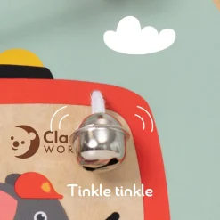 Aktivitetsbräda Brandbil Röd><noscript><img width=
