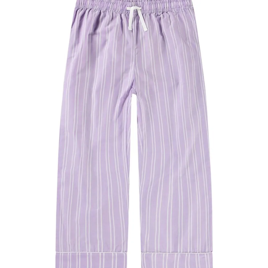 Alfrida Woven Pants Purple Rail Stripe>Molo Clearance