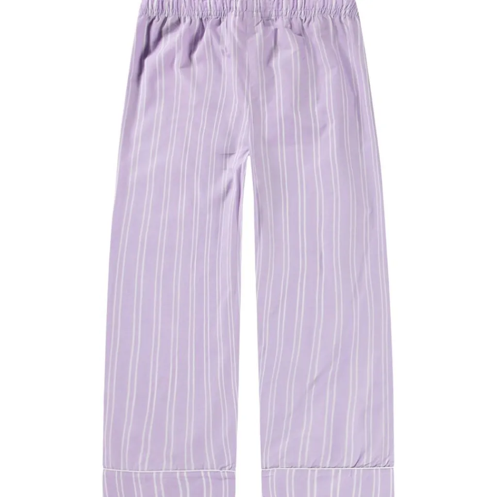 Alfrida Woven Pants Purple Rail Stripe>Molo Clearance