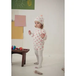 Alice Stickad Babytröja Floral Jaqcuard><noscript><img width=