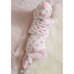 Alice Stickad Babytröja Floral Jaqcuard><noscript><img width=