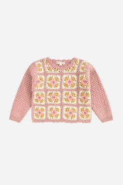 Alicia Stickad Tröja Blush><noscript><img width=