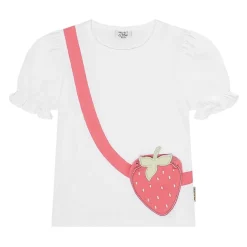 Alma T-shirt White>Hust&Claire Outlet