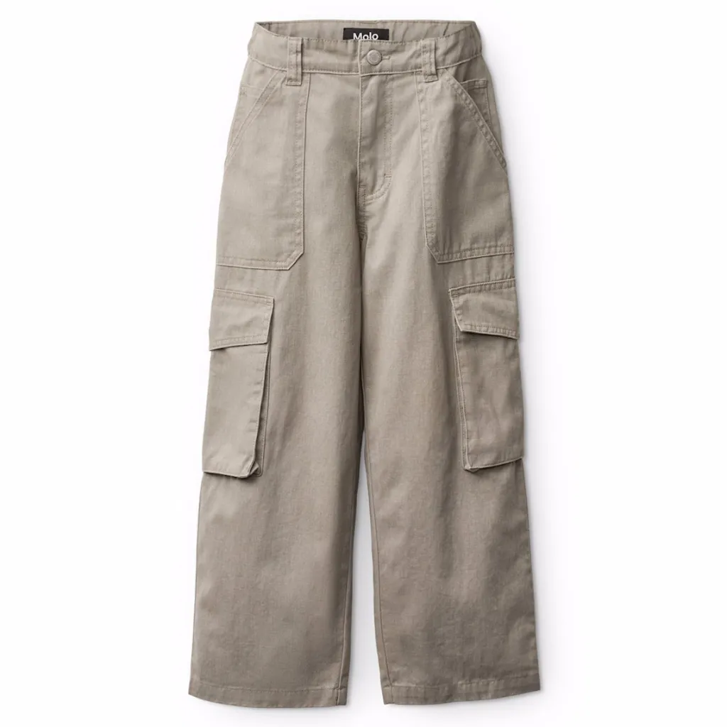Alter Cargobyxor Light Grey Wash>Molo Sale