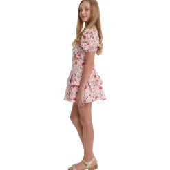 Amelia Blommig Kjol Blush><noscript><img width=