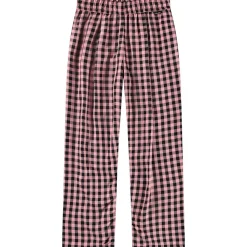 Ami Woven Pants Rose Ginham>Molo New