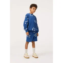 Amil Soft Pants Big Smiles Blue>Molo Sale