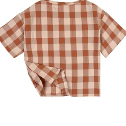 Andaman Check Skjorta Brun>Jellymade