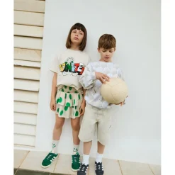Archie Woven Pants White Noise><noscript><img width=