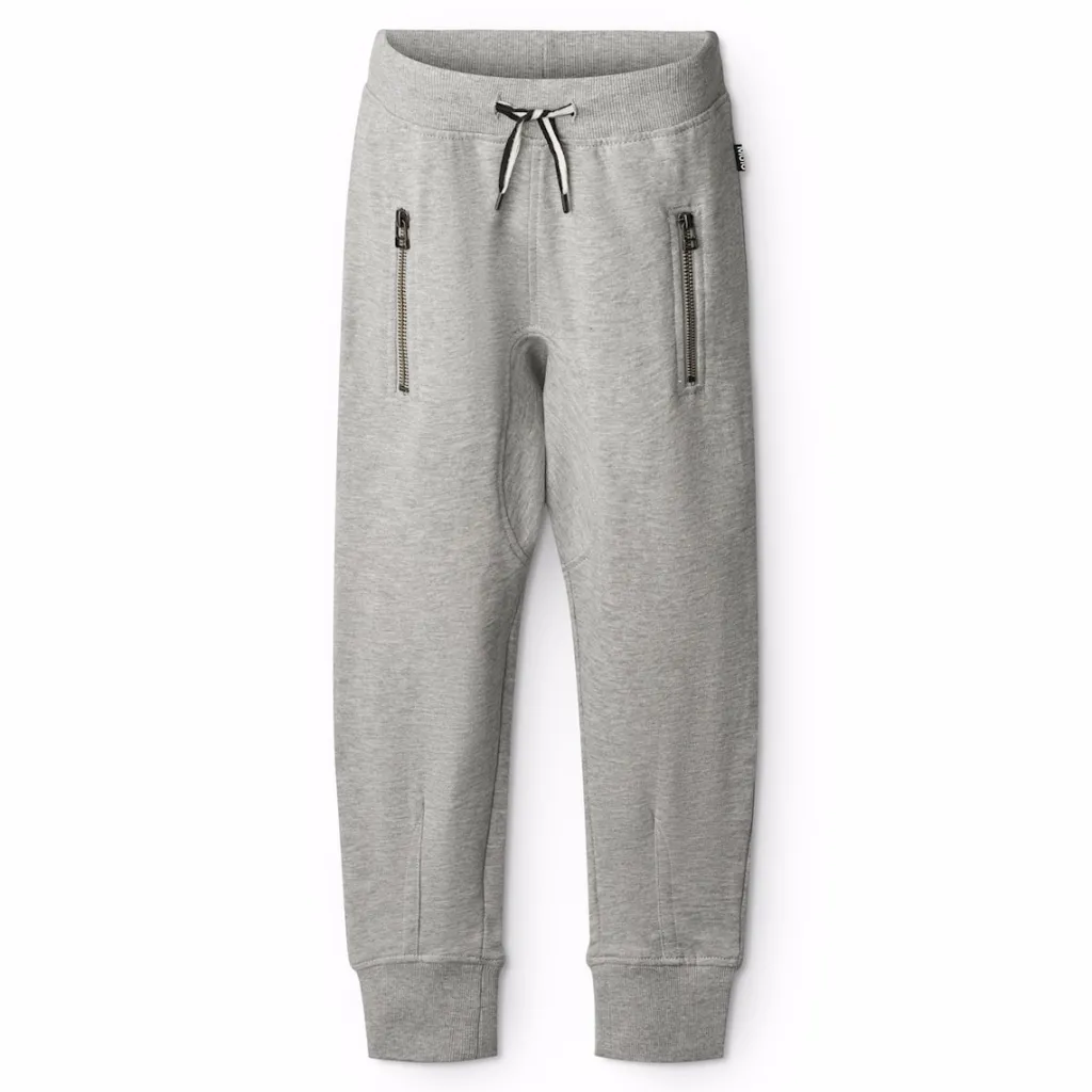 Ashton Mjukisbyxor Grey Melange>Molo Outlet