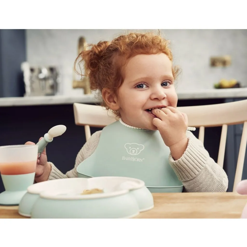 Baby Middags Set Blekgrön>BabyBjörn Outlet