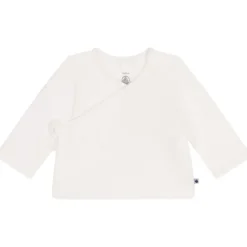 Baby Omlottkofta I Bomull Marshmallow>Petit Bateau Clearance