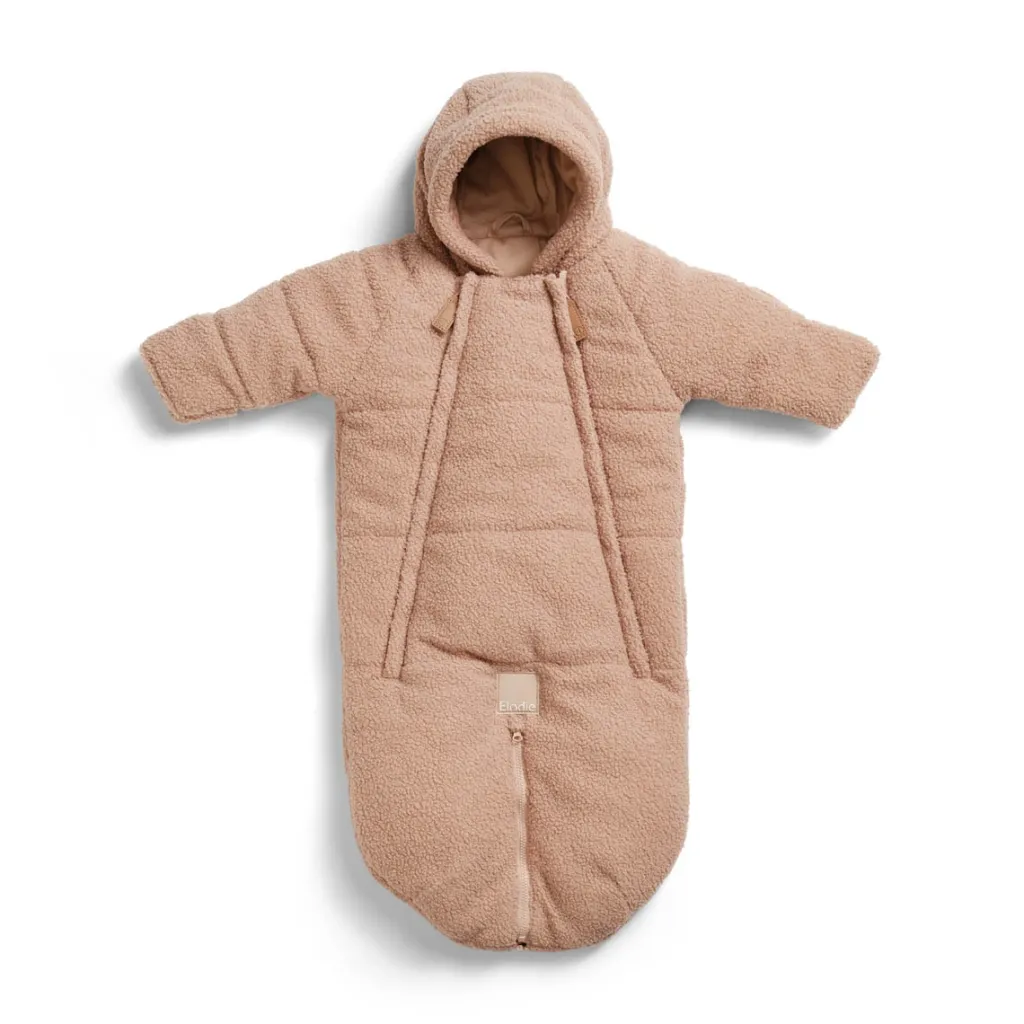 Baby Overall Pink Bouclé>Elodie Clearance