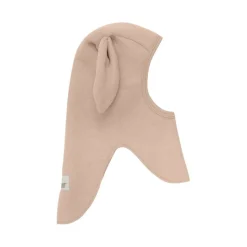 Balaclava Ears Wool Fleece Mahogany Rose>Huttelihut Clearance
