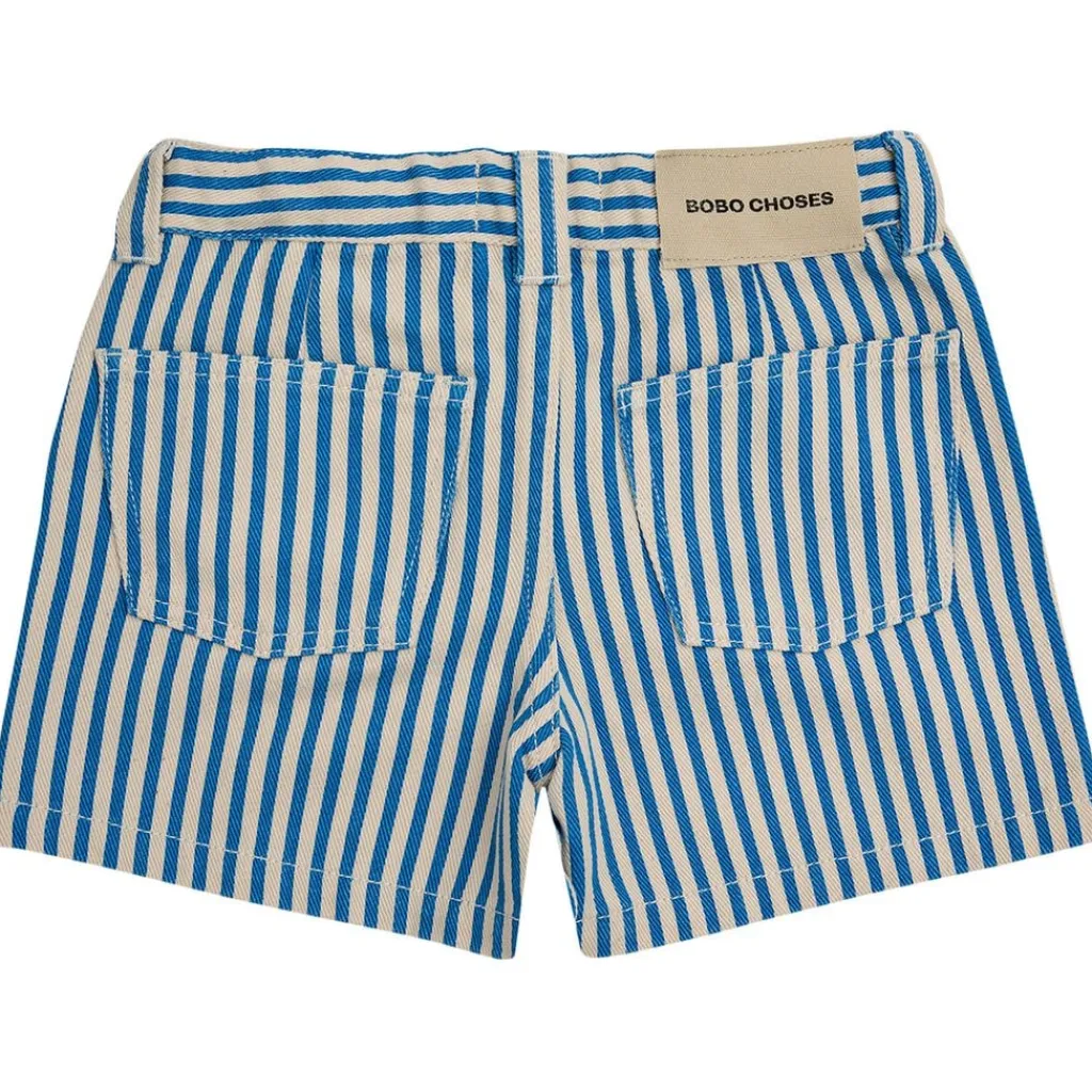 B.C Circle Randiga Shorts Blå>Bobo Choses Outlet