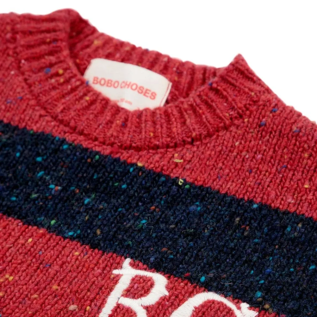 B.C Vintage Stickad Tröja Röd>Bobo Choses Clearance
