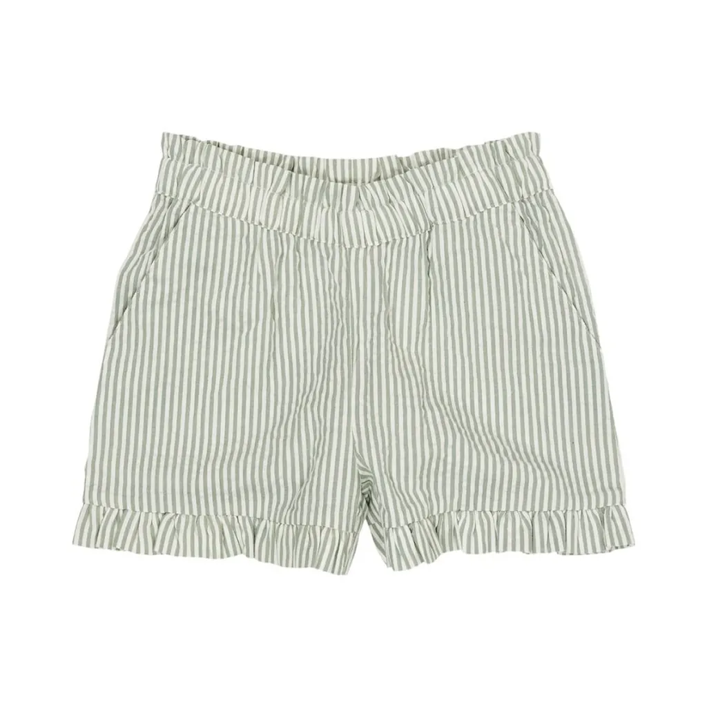 Bäckebölja Shorts Green Cream Stripe>Copenhagen Colors Sale
