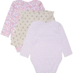 Bella 3-pack Baby Body Wheat Melange><noscript><img width=