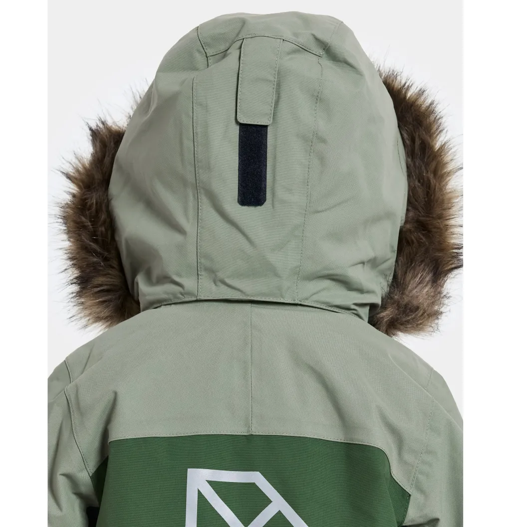 Bjärven Kids 4 Vinter Totalt Light Moss>Didriksons Discount