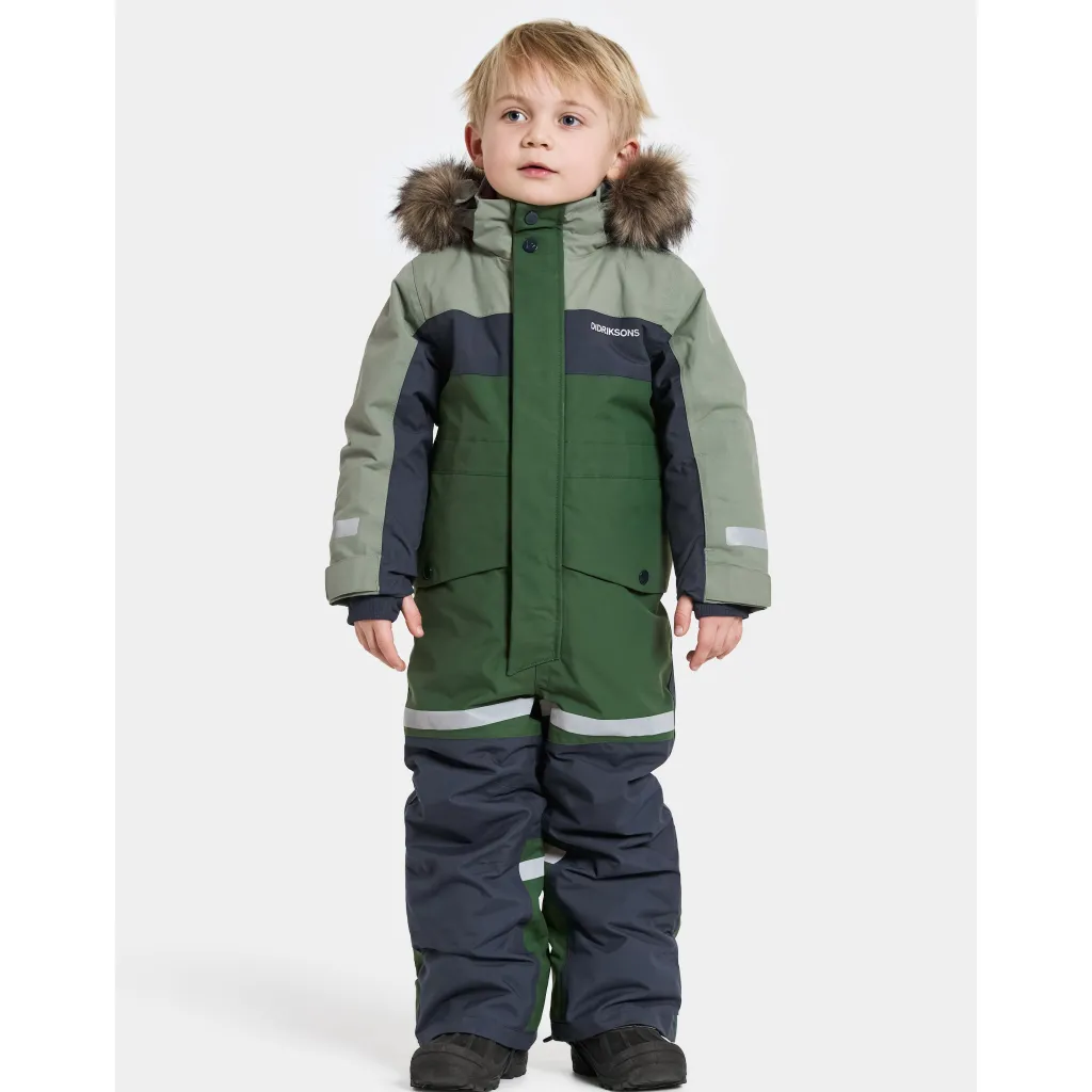 Bjärven Kids 4 Vinter Totalt Light Moss>Didriksons Discount