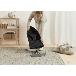 Bliss Babysitter Vävd Klassisk Quilt Black><noscript><img width=