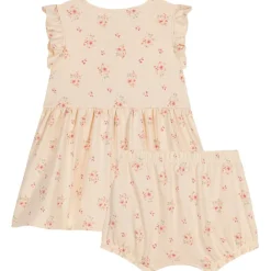 Blommig Baby-klänning Gräddvit><noscript><img width=