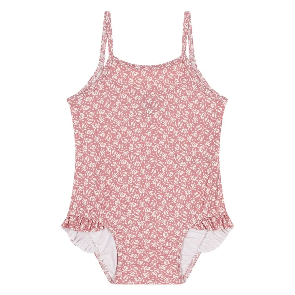 Blommig Baddräkt Rosa>Petit Bateau New