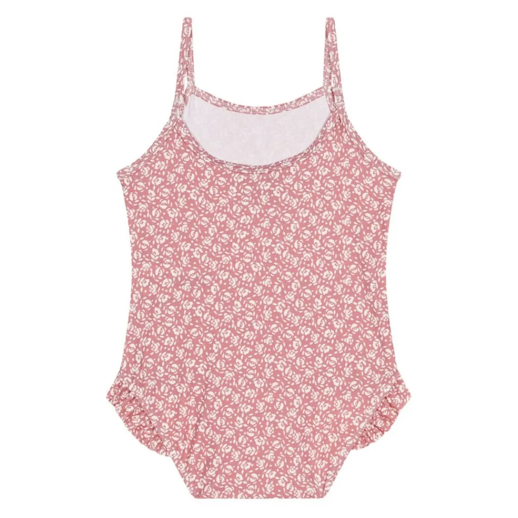Blommig Baddräkt Rosa>Petit Bateau New