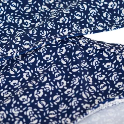 Blommig Bikini Marinblå><noscript><img width=