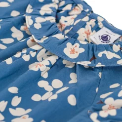 Blommig Blus För Baby Blå><noscript><img width=