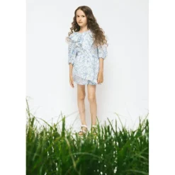 Blommig Byxkjol Anemone Blue><noscript><img width=