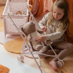 Blommig Dockvagn Rosa><noscript><img width=