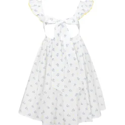 Blommig Klänning Pearl White>Paade Mode Discount