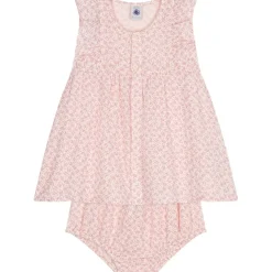Blommig Klänning Rosa><noscript><img width=