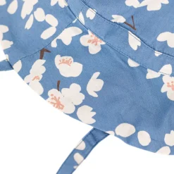 Blommig Solhatt Blå>Petit Bateau