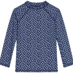 Blommig UV-Tröja Blå>Petit Bateau Online