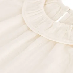 Blus För Baby Gräddvit><noscript><img width=
