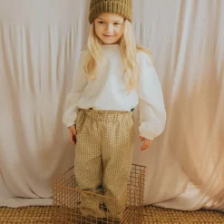 Blus Med Knäppning Ecru><noscript><img width=
