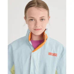 Color Block Regnjacka Light Blue><noscript><img width=